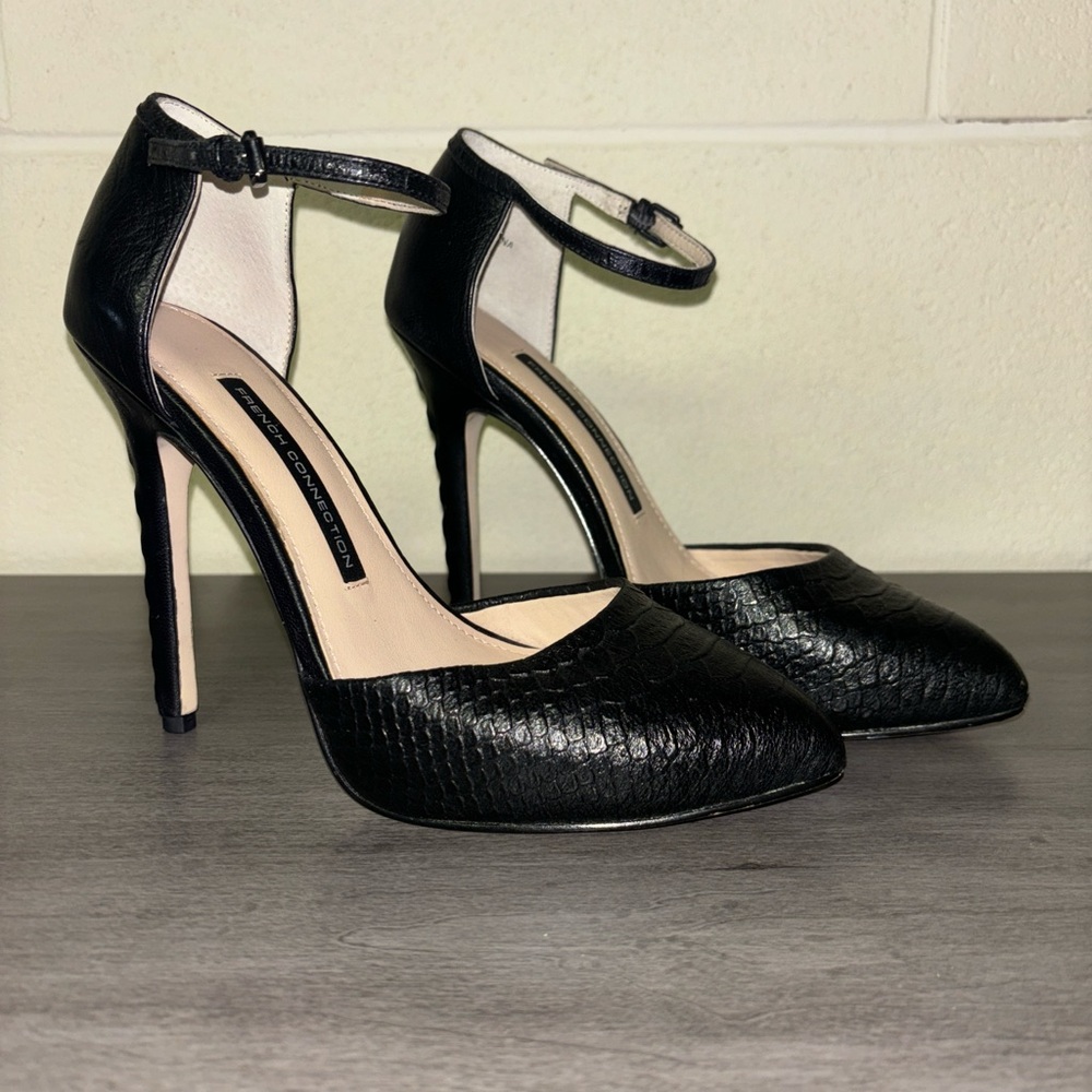 Black French Connection European size 37, US size 6.5
